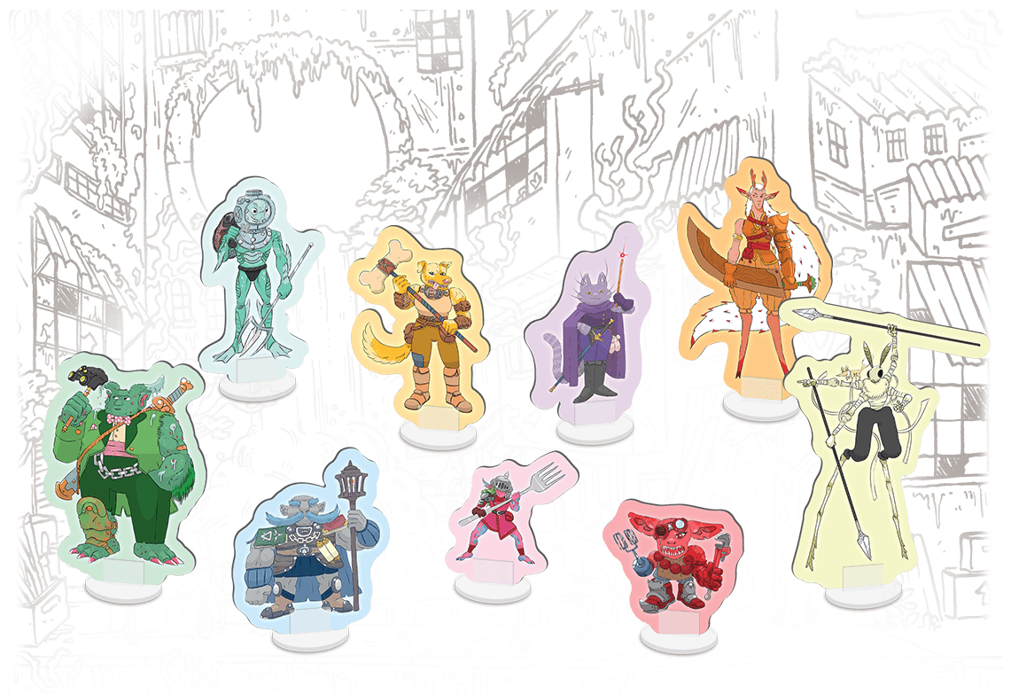character standees